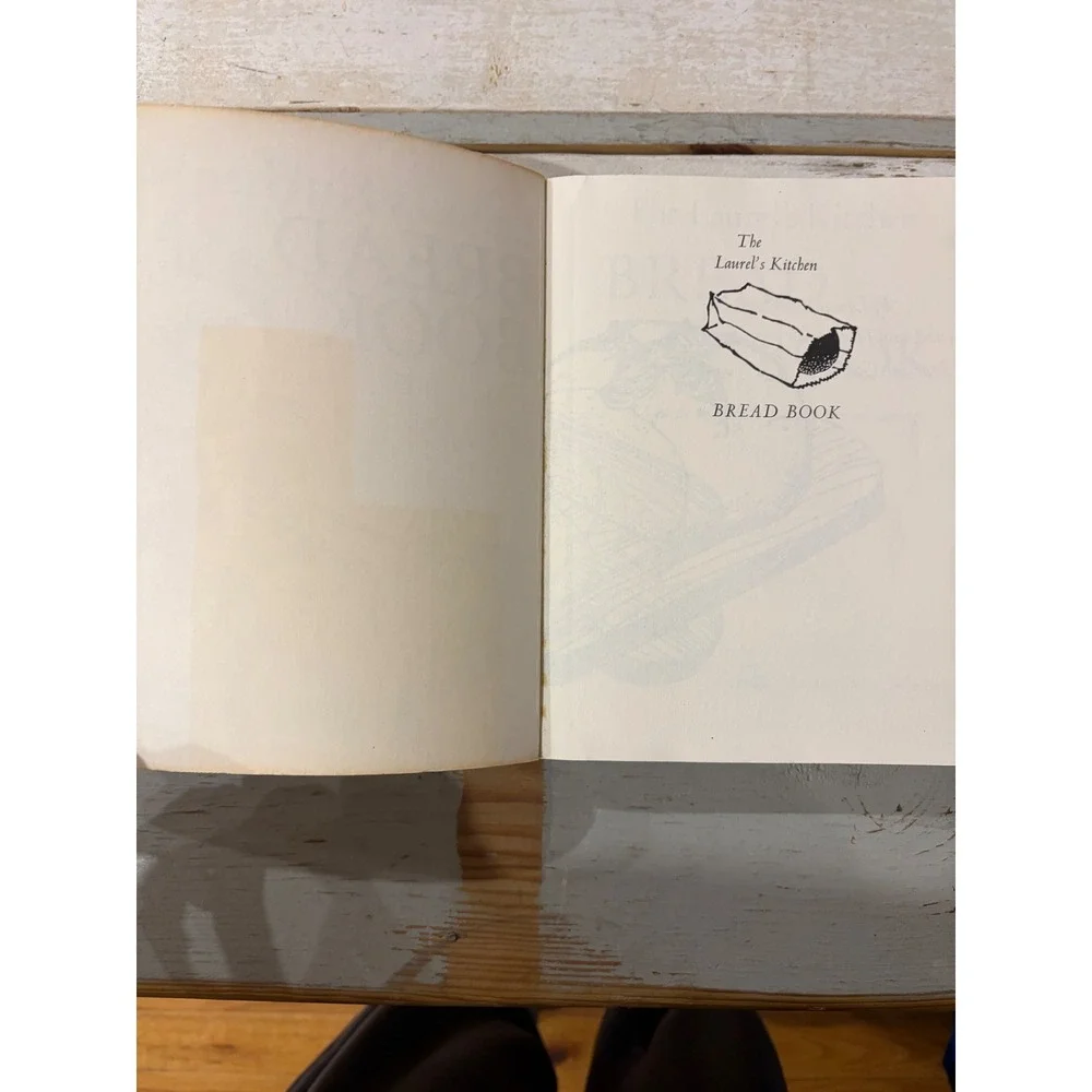 Laurel's Kitchen Bread Book 1st Ed 1984 Whole-Grain Breadmaking Random House